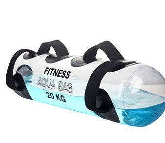 Transparent Cylindrical Weight-bearing Fitness Water Dumbbell Fitness Exercise Training Weightlifting Equipment Angelwarriorfitness.com