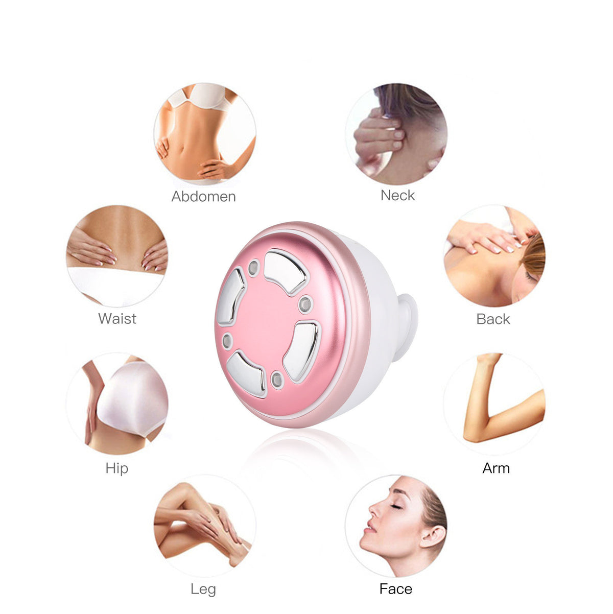 Ultrasonic Cavitation Body Slimming Massager Led Light Angelwarriorfitness.com