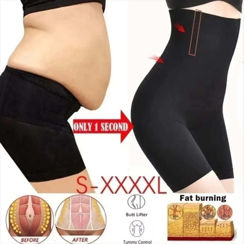 Fat Burning High Waist Underwear Shapewear Butt Lifter Seamless Women High Waist Slimming Panty Tummy Control Knickers Pant Briefs Ladies Body Shaper Angelwarriorfitness.com