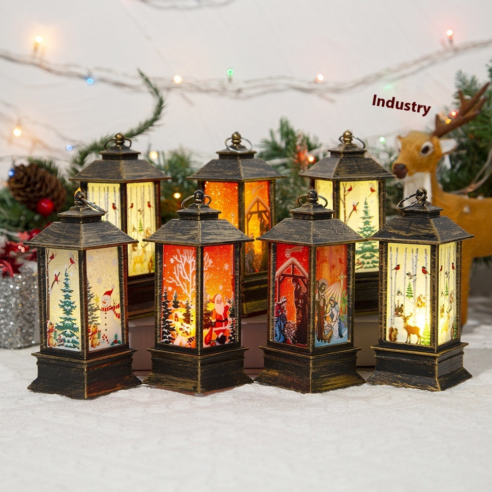 Christmas Interior Candle Lamp Decoration Ornament Angelwarriorfitness.com