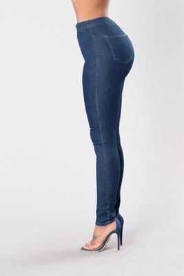 The United States Ripped Fashion Denim Skinny Pants Angelwarriorfitness.com