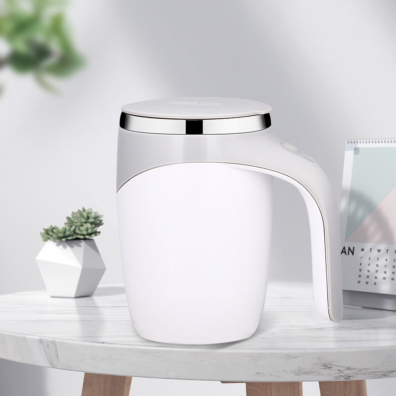 Rechargeable Model Automatic Stirring Cup Coffee Cup High Value Electric Stirring Cup Lazy Milkshake Rotating Magnetic Water Cup Angelwarriorfitness.com