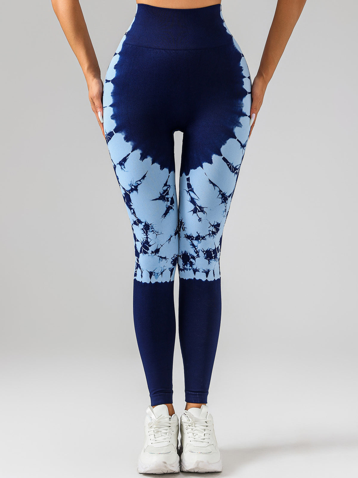 Tie-dye Women's Yoga Leggings With High Waistband, Moisture-Wicking, And Stretchy, Perfect For Outdoor Activities And Fitness Angelwarriorfitness.com