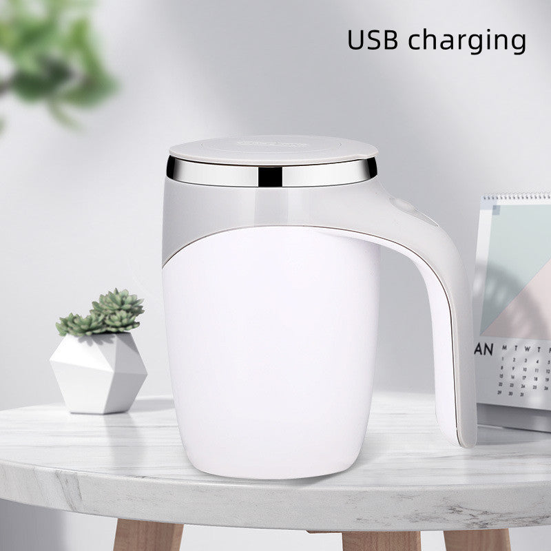 Rechargeable Model Automatic Stirring Cup Coffee Cup High Value Electric Stirring Cup Lazy Milkshake Rotating Magnetic Water Cup Angelwarriorfitness.com