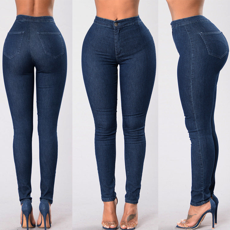 The United States Ripped Fashion Denim Skinny Pants Angelwarriorfitness.com