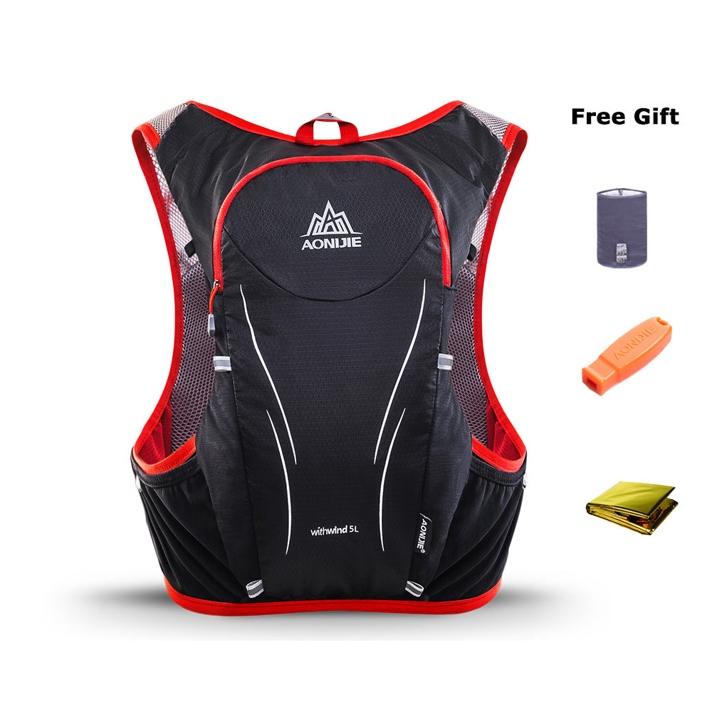 Running Water Bag Backpack Sports Vest Angelwarriorfitness.com