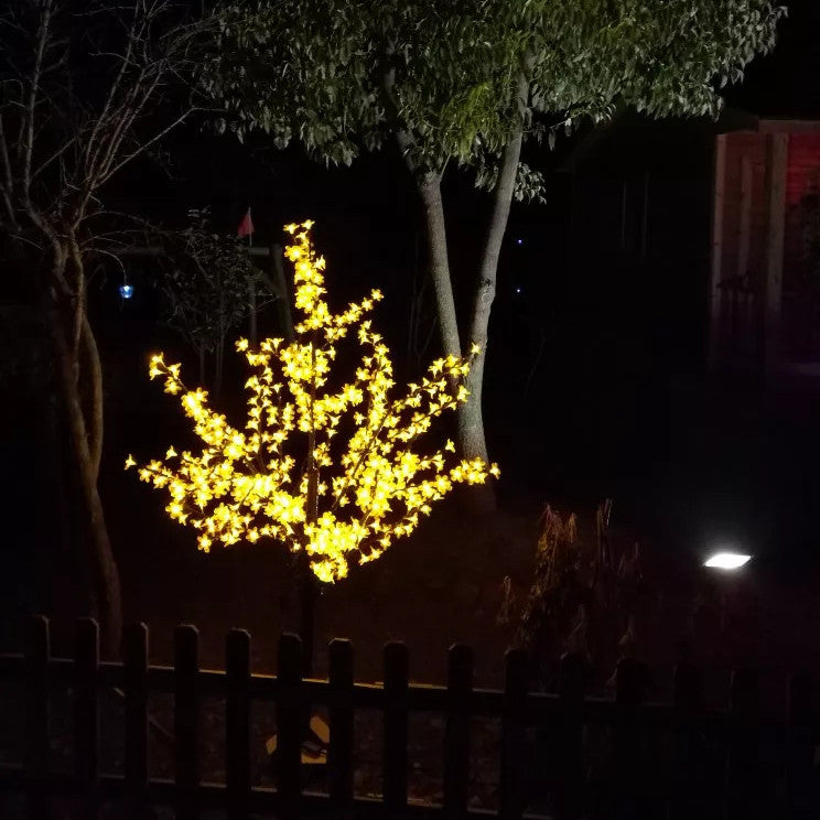 Simulation Cherry Tree Light Led Luminous Outdoor Angelwarriorfitness.com