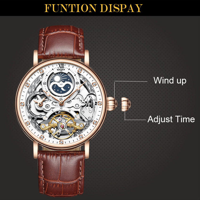 KINYUED new Swiss mechanical watches Angelwarriorfitness.com