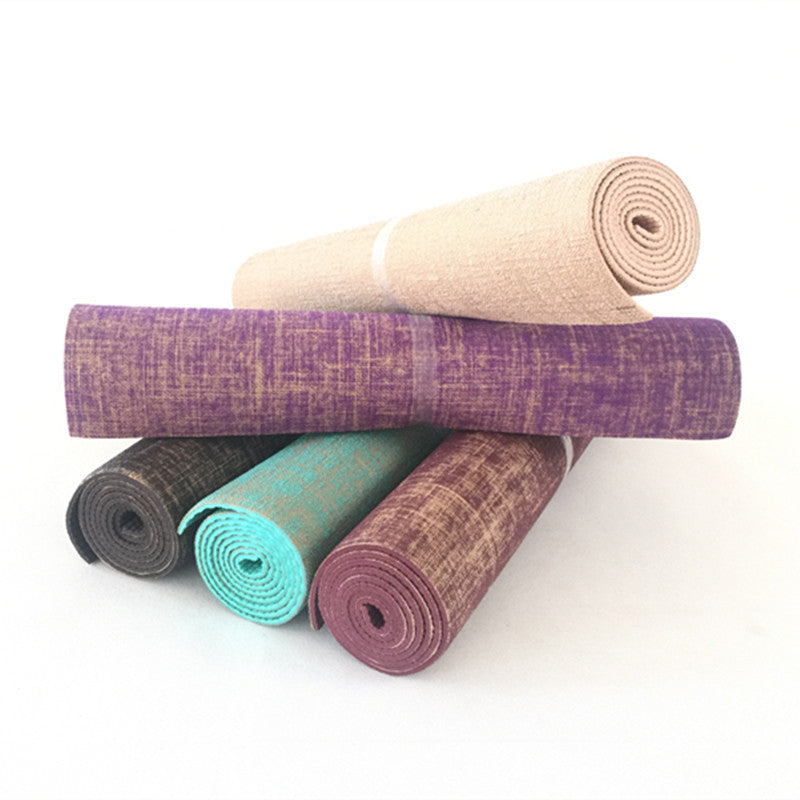 Sackcloth yoga mat Angelwarriorfitness.com