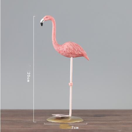 Flamingo ornament stand art statue art gift Angelwarriorfitness.com