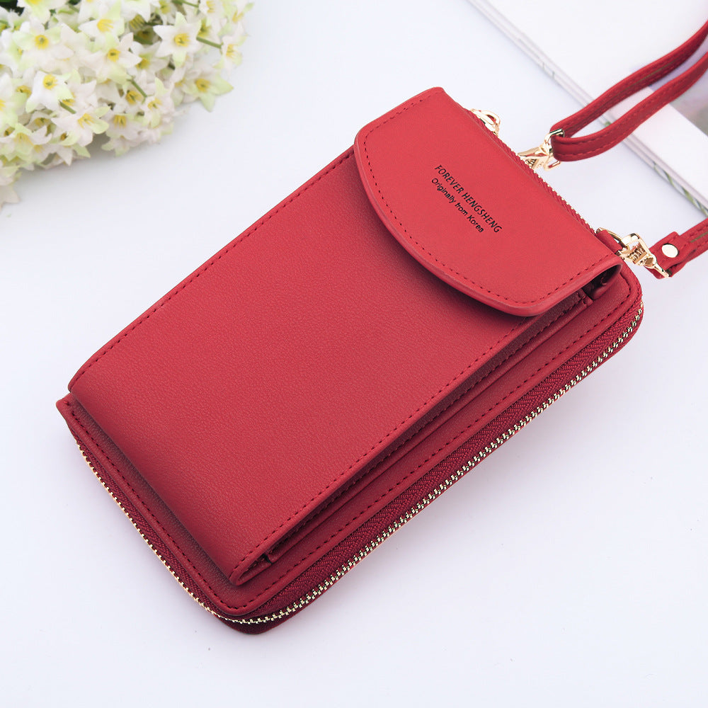 Mobile Phone Bag Zipper Women Diagonal Bag Angelwarriorfitness.com