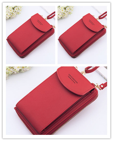 Mobile Phone Bag Zipper Women Diagonal Bag Angelwarriorfitness.com