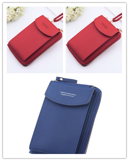 Mobile Phone Bag Zipper Women Diagonal Bag Angelwarriorfitness.com