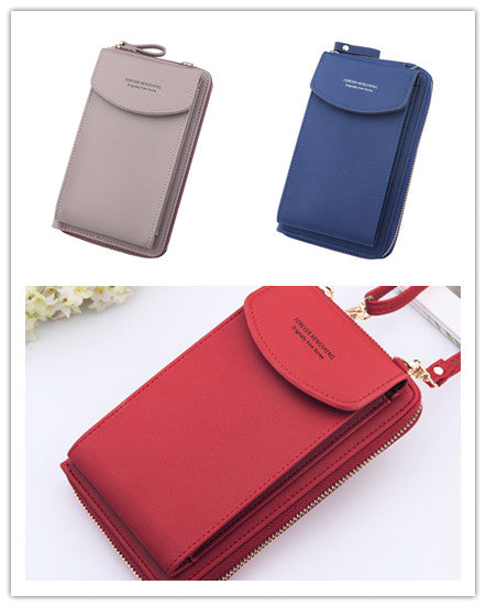 Mobile Phone Bag Zipper Women Diagonal Bag Angelwarriorfitness.com