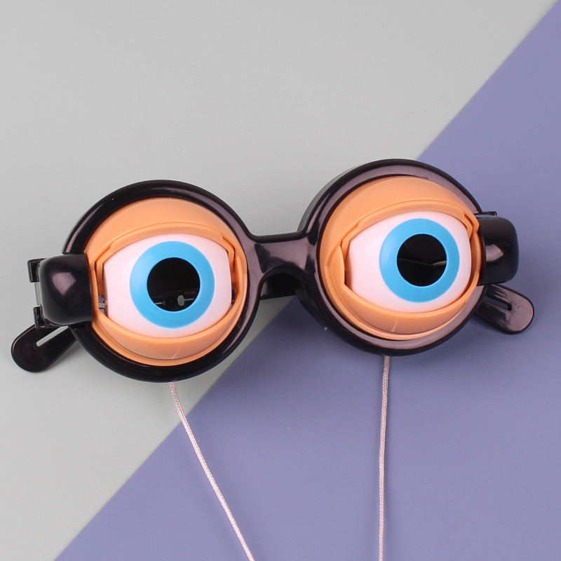 Crazy Eyes Glasses Toy Supplies Kids Party Favor Funny Pranks Glasses Angelwarriorfitness.com