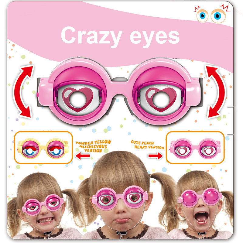 Crazy Eyes Glasses Toy Supplies Kids Party Favor Funny Pranks Glasses Angelwarriorfitness.com