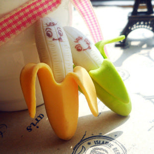 Funny Little Banana Pencil Eraser Angelwarriorfitness.com