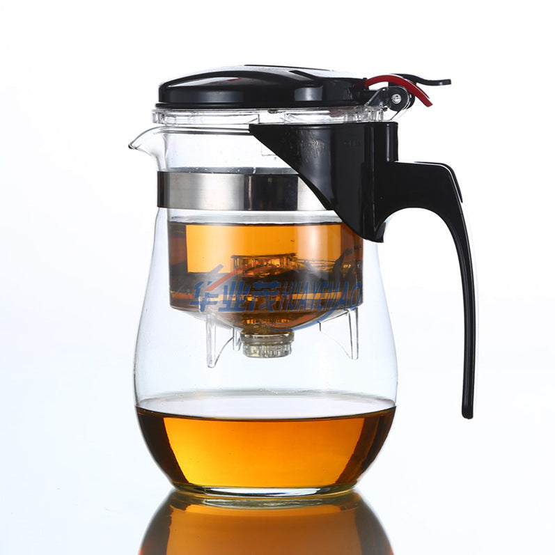 Glass Tea Set, Teapot, Stainless Steel Filter, Flower Teapot, Cup Angelwarriorfitness.com