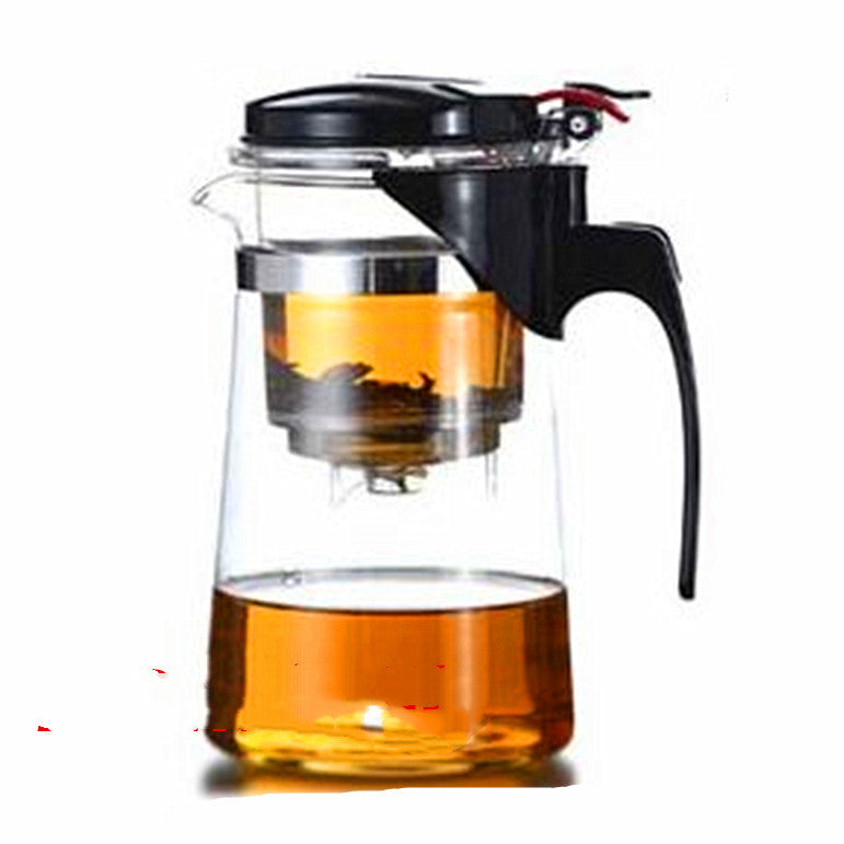 Glass Tea Set, Teapot, Stainless Steel Filter, Flower Teapot, Cup Angelwarriorfitness.com