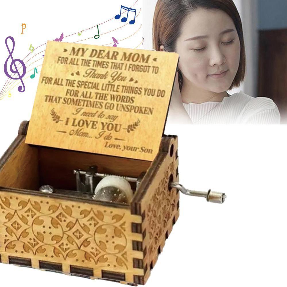 Music-Box Decor Gift Wooden Sunshine Birthday Christmas My Love Mom Dad B7Q5 Send Anonymous Angelwarriorfitness.com