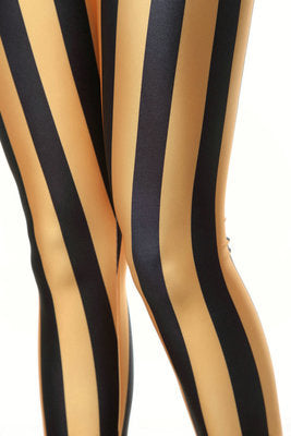 Black Rose Striped Leggings Angelwarriorfitness.com