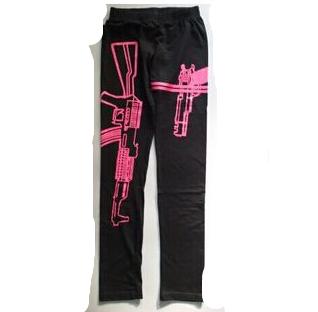 Punk personalized printed cotton nine-pointed leggings Angelwarriorfitness.com