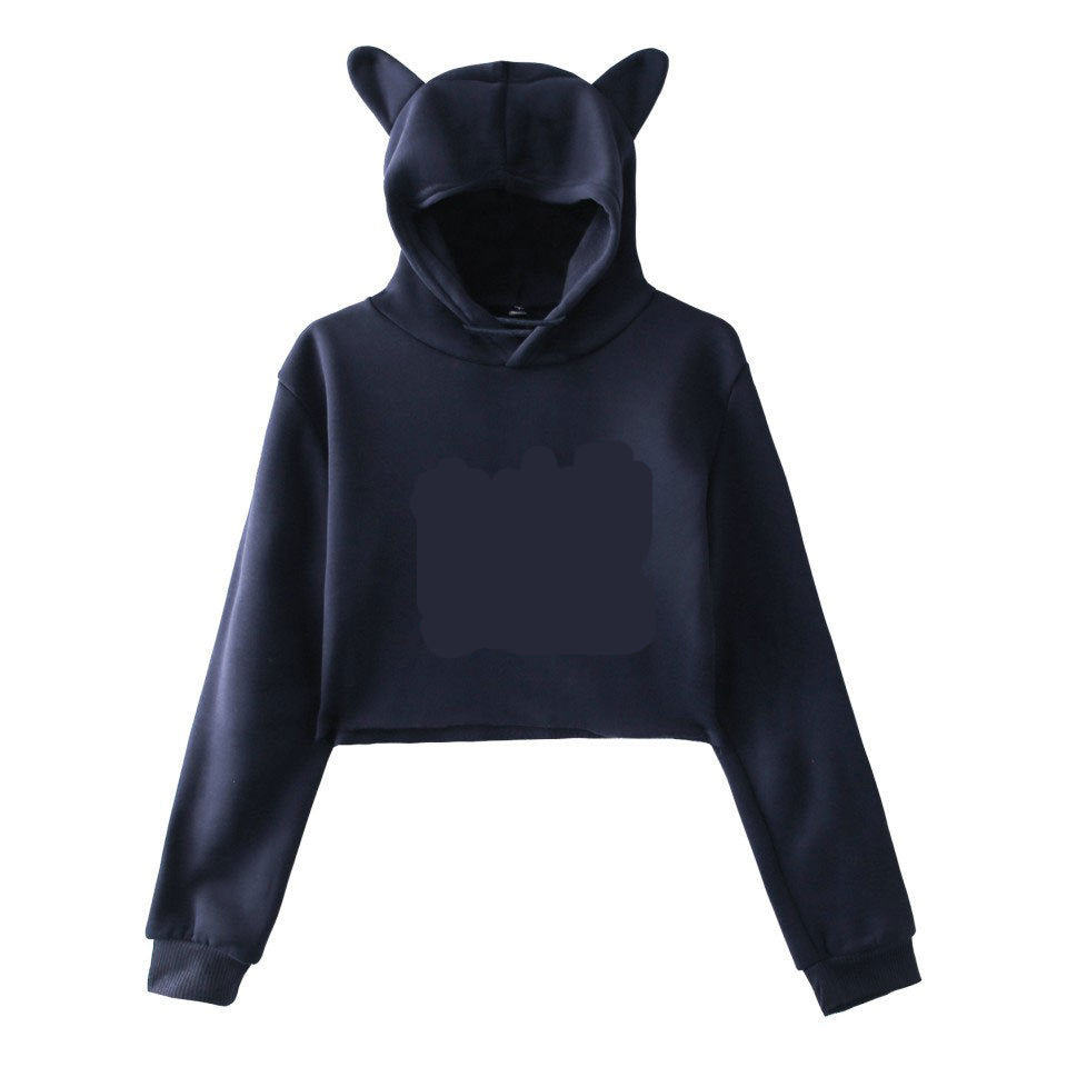 Sweatshirt Women Hoodie Pullover Clothes For Girls Streetwear Spring Long Sleeve Crop Top Hoodies Angelwarriorfitness.com