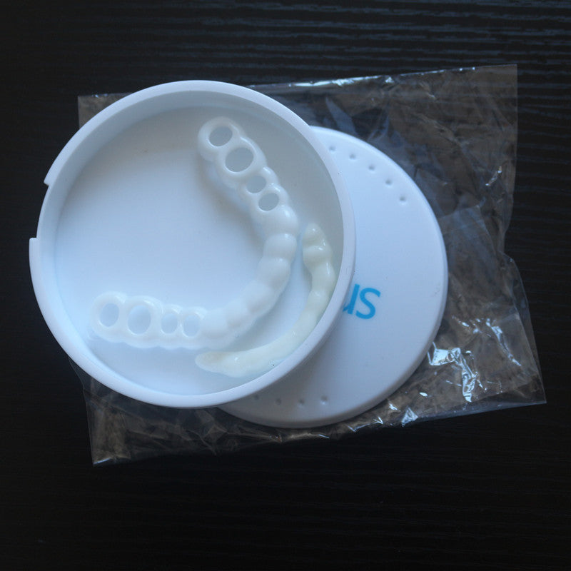 Simulation Whitening Lower Row Braces Teeth Whitening Kit Upper Row Dentures Braces Angelwarriorfitness.com