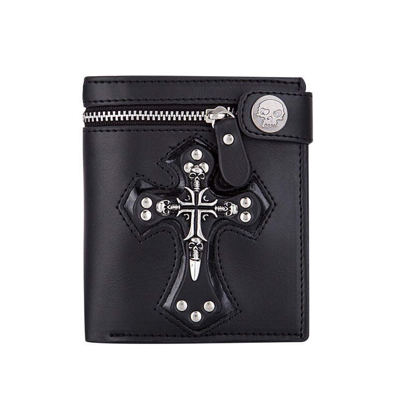 Skull cross wallet Angelwarriorfitness.com