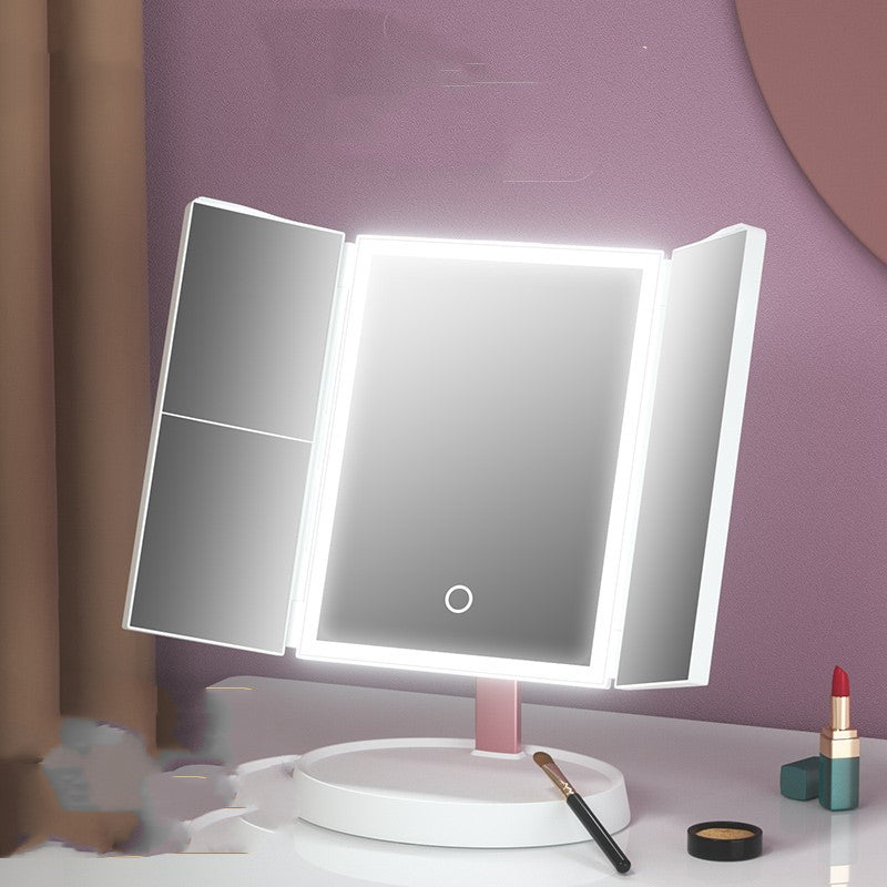 Desktop led fill light beauty makeup student desktop  mirror Angelwarriorfitness.com