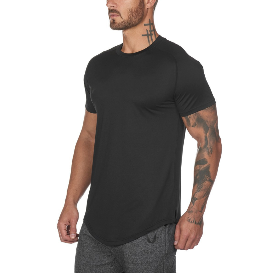 New Gym Wear Plain Shirts Custom Mens Fitness Sports Clothing Angelwarriorfitness.com