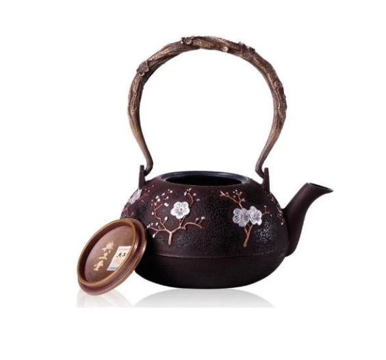 Cast iron teapot 1.2 liter Chiei Angelwarriorfitness.com