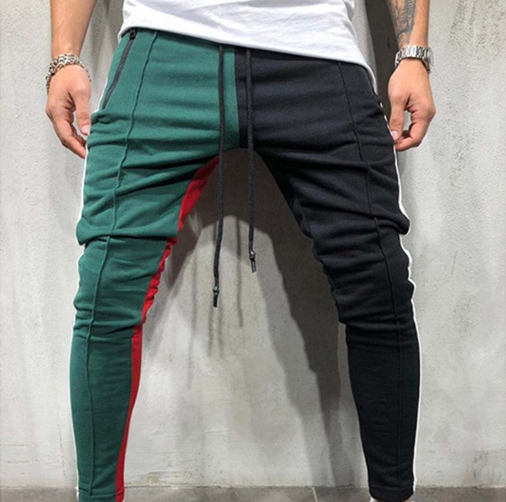 Color Mix Jogger Sweatpants Angelwarriorfitness.com