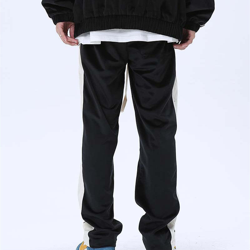 Mens Loose-fitting Casual Retro Clash Pants Angelwarriorfitness.com