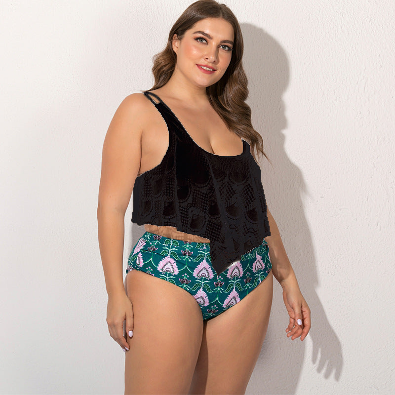 Women's Split Plus Size Bikini Angelwarriorfitness.com