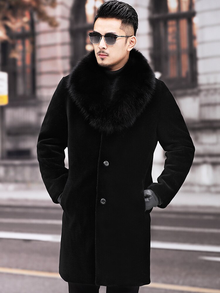 Men's fur coat Angelwarriorfitness.com