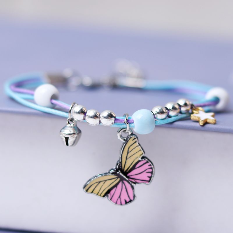 Women's Butterfly Pearl Couple Bracelet Angelwarriorfitness.com