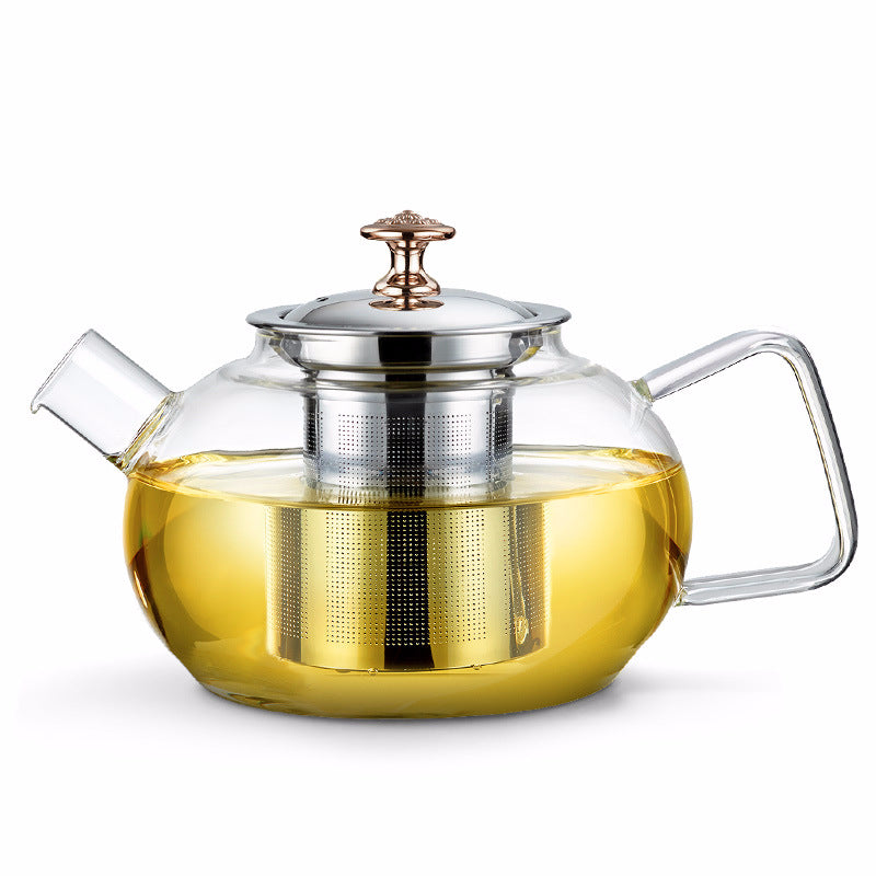 Thickened High Borosilicate Glass Teapot Angelwarriorfitness.com