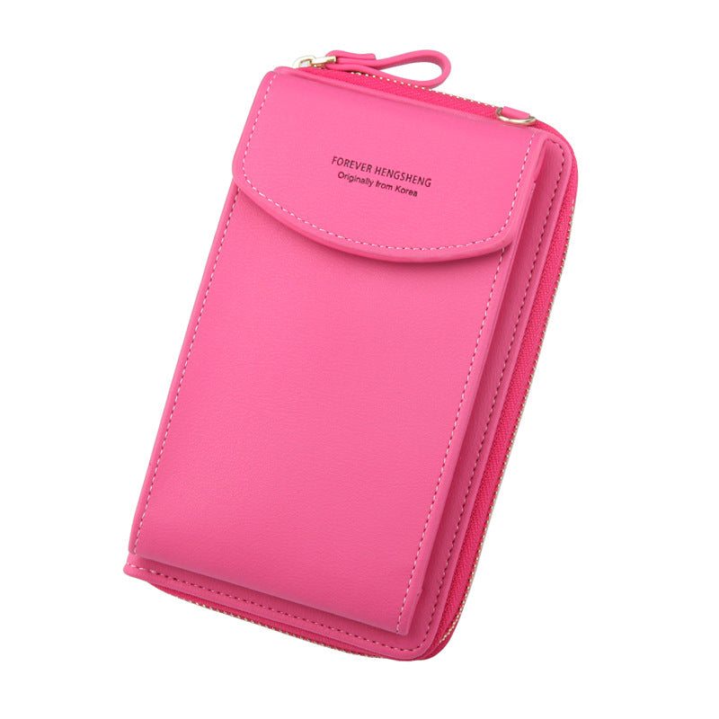 Mobile Phone Bag Zipper Women Diagonal Bag Angelwarriorfitness.com