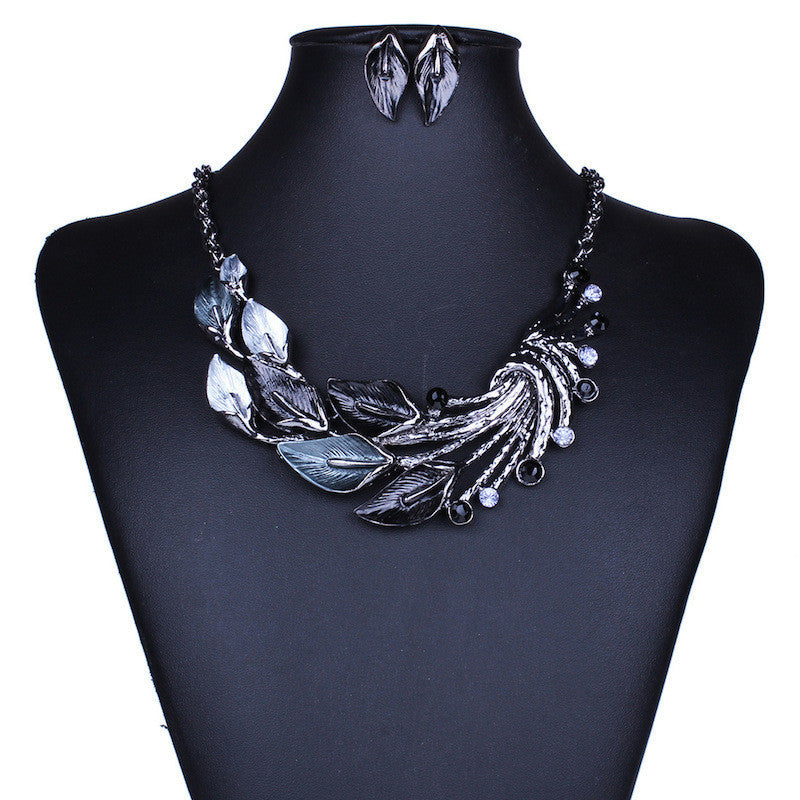 Peacock Design Necklace Angelwarriorfitness.com