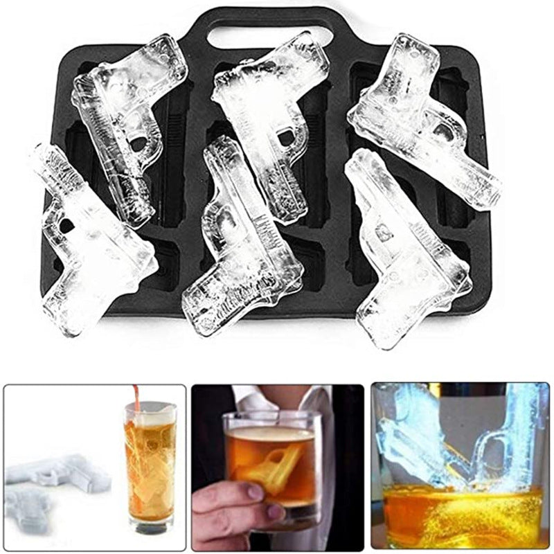 Creative 3D Skull Mold Ice Cube Tray Silicone Mold Soap Candle Moulds Sugar Craft Tools Bakeware Chocolate Moulds Angelwarriorfitness.com