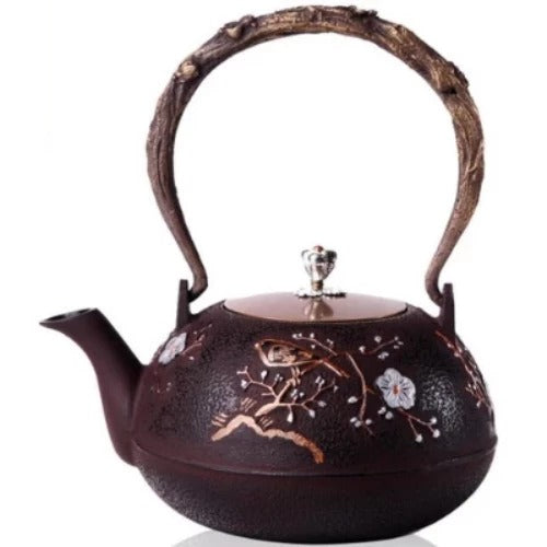 Cast iron teapot 1.2 liter Chiei Angelwarriorfitness.com