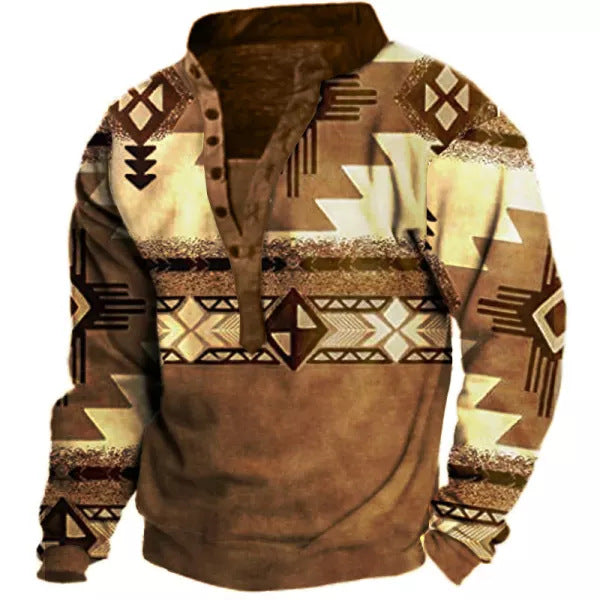 New Casual 3D Digital Printing Men's Sweater Angelwarriorfitness.com