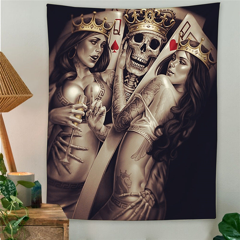 Room Decoration Cloth Gothic Kissing Tapestry Angelwarriorfitness.com