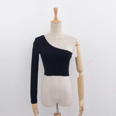 Off Shoulder Sexy Female Knitted Crop Angelwarriorfitness.com