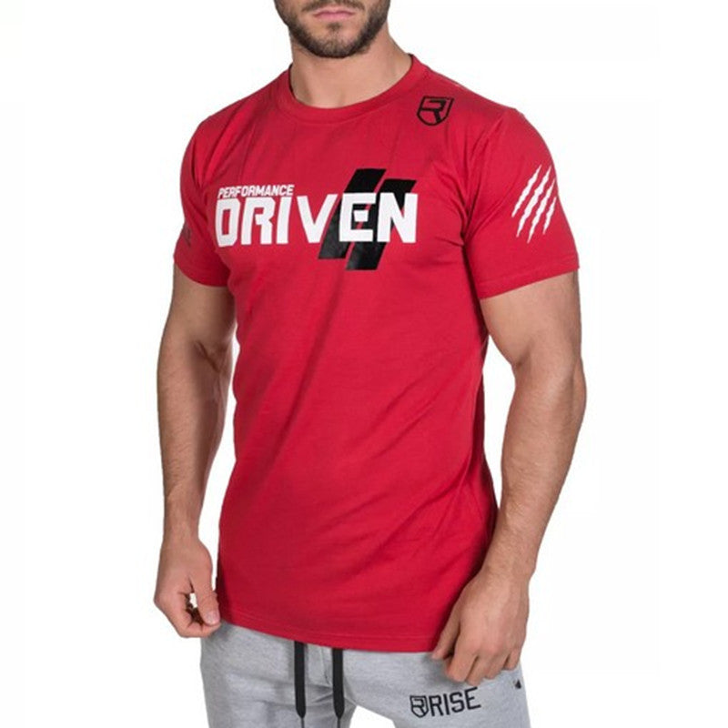 Muscle Fitness Brothers Summer Men's Sports Casual T-shirt Angelwarriorfitness.com