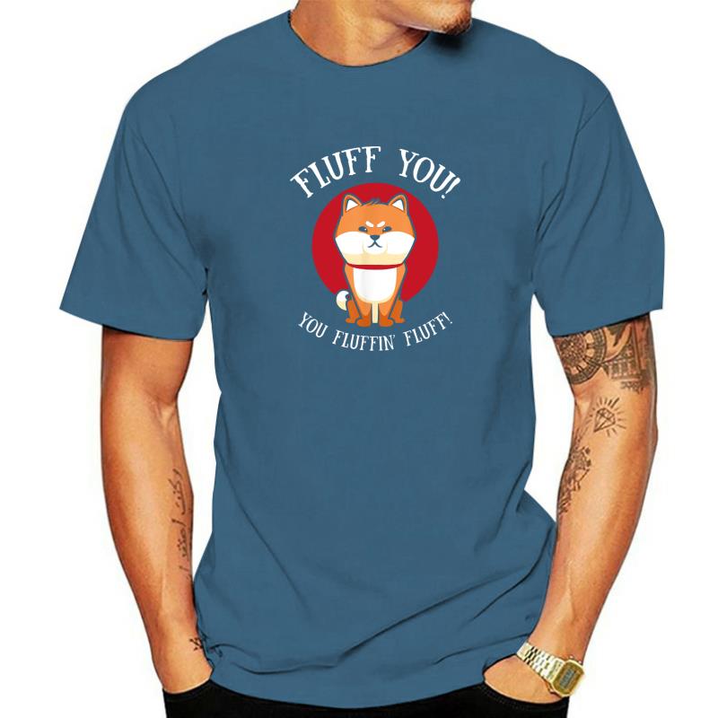 Men's T-Shirt Hip Hop Casual Funny Shiba Inu Angelwarriorfitness.com