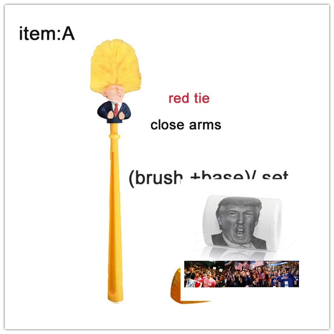 Funny Donald Trump Toilet Brush Angelwarriorfitness.com