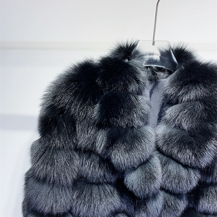Men's Real Fur Long Fur Coat Winter Angelwarriorfitness.com