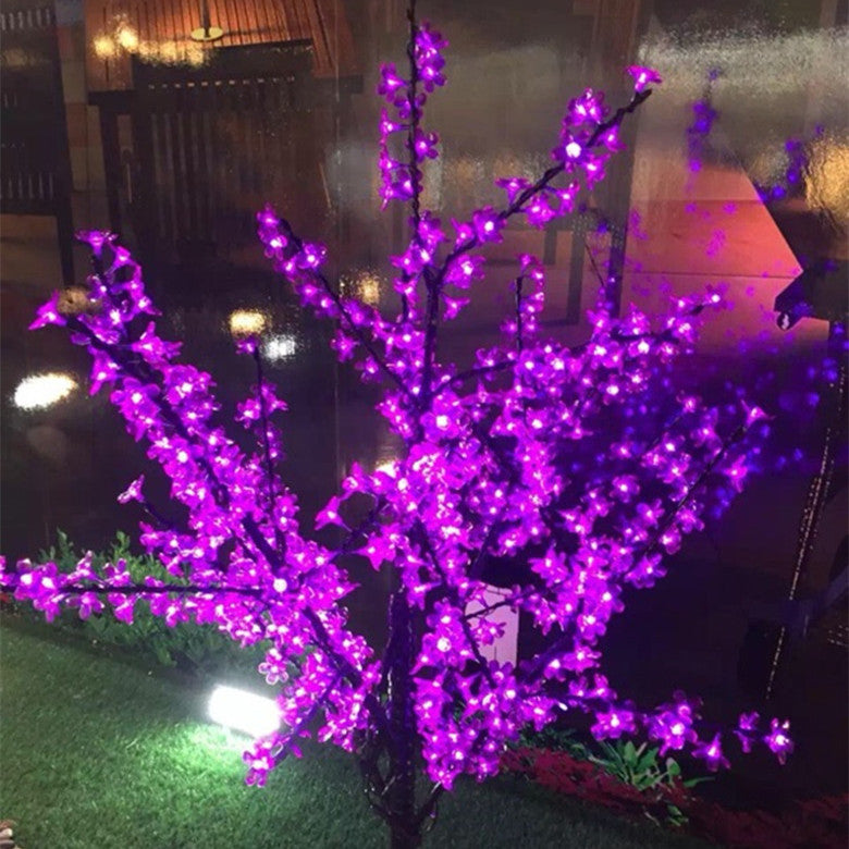 Simulation Cherry Tree Light Led Luminous Outdoor Angelwarriorfitness.com